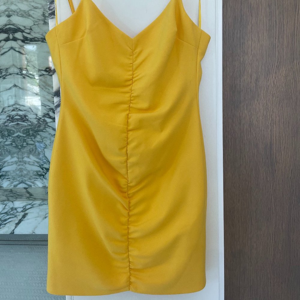 Likely Yellow Mini Dress NWT Size 4